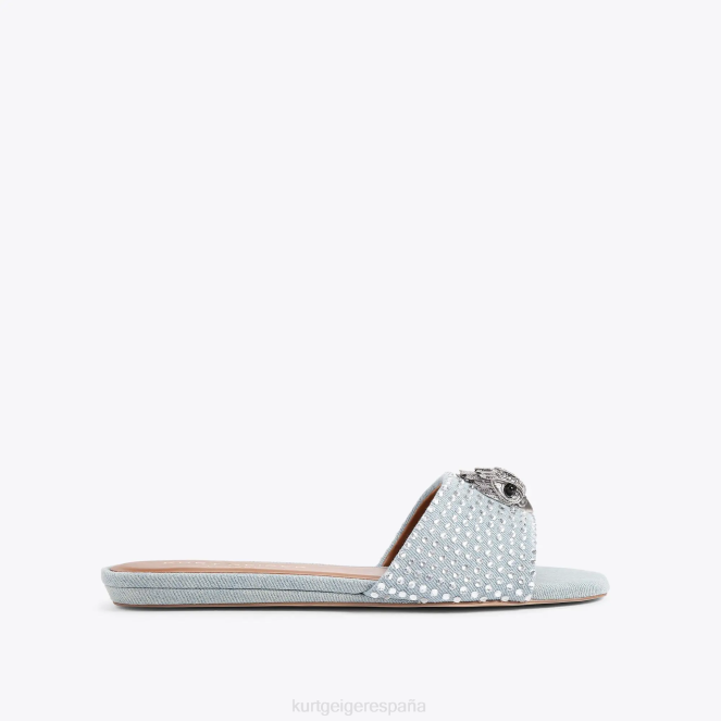 Kurt Geiger mujer sandalia plana london kensington 2LPR349 | calzados azul otro